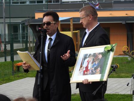 Slovesnost ob pričetku delovanja zdravnika Davorina Kolarića, dr.med., spec. družinske medicine na Razkrižju 49